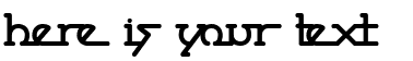 Your preview of Powderworks BRK font
