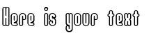 Your preview of Unanimous BRK font