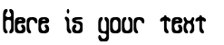 Your preview of Queasy BRK font
