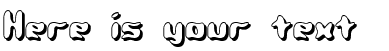 Your preview of Qlumpy Shadow BRK font