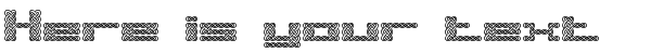 Your preview of Knot BRK font