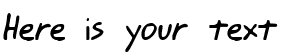 Your preview of Johnny Mac Scrawl BRK font