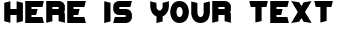 Your preview of Kickflip BRK font
