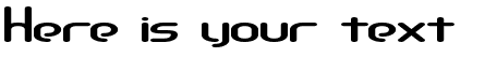 Your preview of Telephasic BRK font