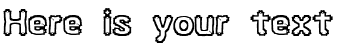 Your preview of Ubiquity BRK font