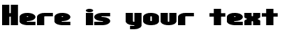 Your preview of Yesterday BRK font