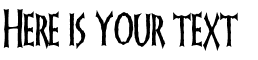 Your preview of Frankendork font