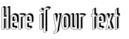 Your preview of Berlin Email Schaddow font