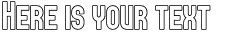 Your preview of Elbaris Outline font