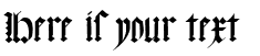 Your preview of Meyne Textur font
