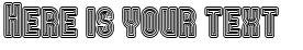 Your preview of Nomatais font