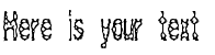 Your preview of Acid Reflux BRK font