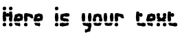 Your preview of Amalgamate BRK font