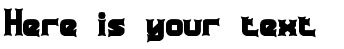 Your preview of Ataxia BRK font