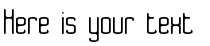 Your preview of Bend 2 Squares BRK font