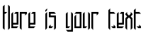 Your preview of Brigadoom BRK font