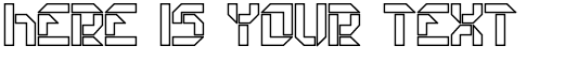 Your preview of Collective O BRK font