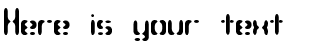 Your preview of Compliant Confuse 3s BRK font