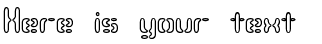 Your preview of Compliant Confuse 3o BRK font