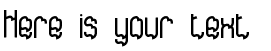 Your preview of Discordance BRK font