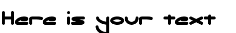 Your preview of Ecliptic BRK font