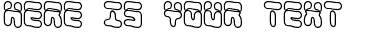 Your preview of Foreshadow Outlined BRK font