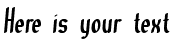 Your preview of Great Heights BRK font