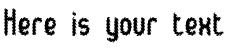 Your preview of Hairball BRK font