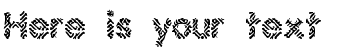 Your preview of Irritate BRK font