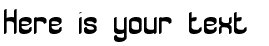 Your preview of Jargon BRK font
