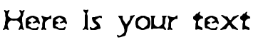 Your preview of Jekyll & Hyde BRK font