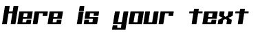 Your preview of Kaliber BRK font