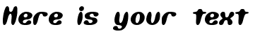 Your preview of Kaliber Xtreme BRK font