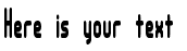 Your preview of Lakeshore BRK font