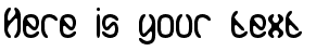 Your preview of Mobilize BRK font