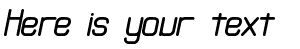 Your preview of Neural BRK font