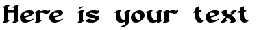 Your preview of Nostalgia BRK font