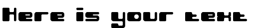 Your preview of Phorfeit BRK font