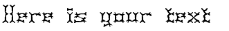 Your preview of Pincers BRK font