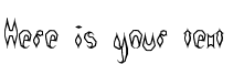 Your preview of Quill Experimental Outline BRK font