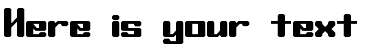 Your preview of Ryuker BRK font