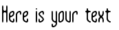 Your preview of Supra Genius BRK font