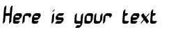 Your preview of Vantage BRK font