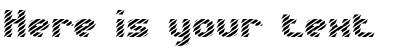 Your preview of Volatile BRK font