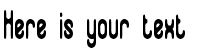 Your preview of Whippersnapper BRK font