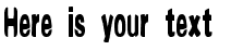 Your preview of Yonder BRK font