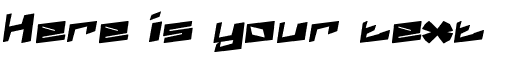 Your preview of Zenith BRK font
