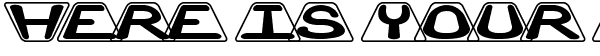 Your preview of Zoidal BRK font