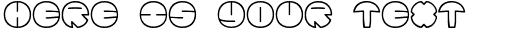 Your preview of Zurklez Outline BRK font