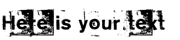 Your preview of NeoPrint M319 font